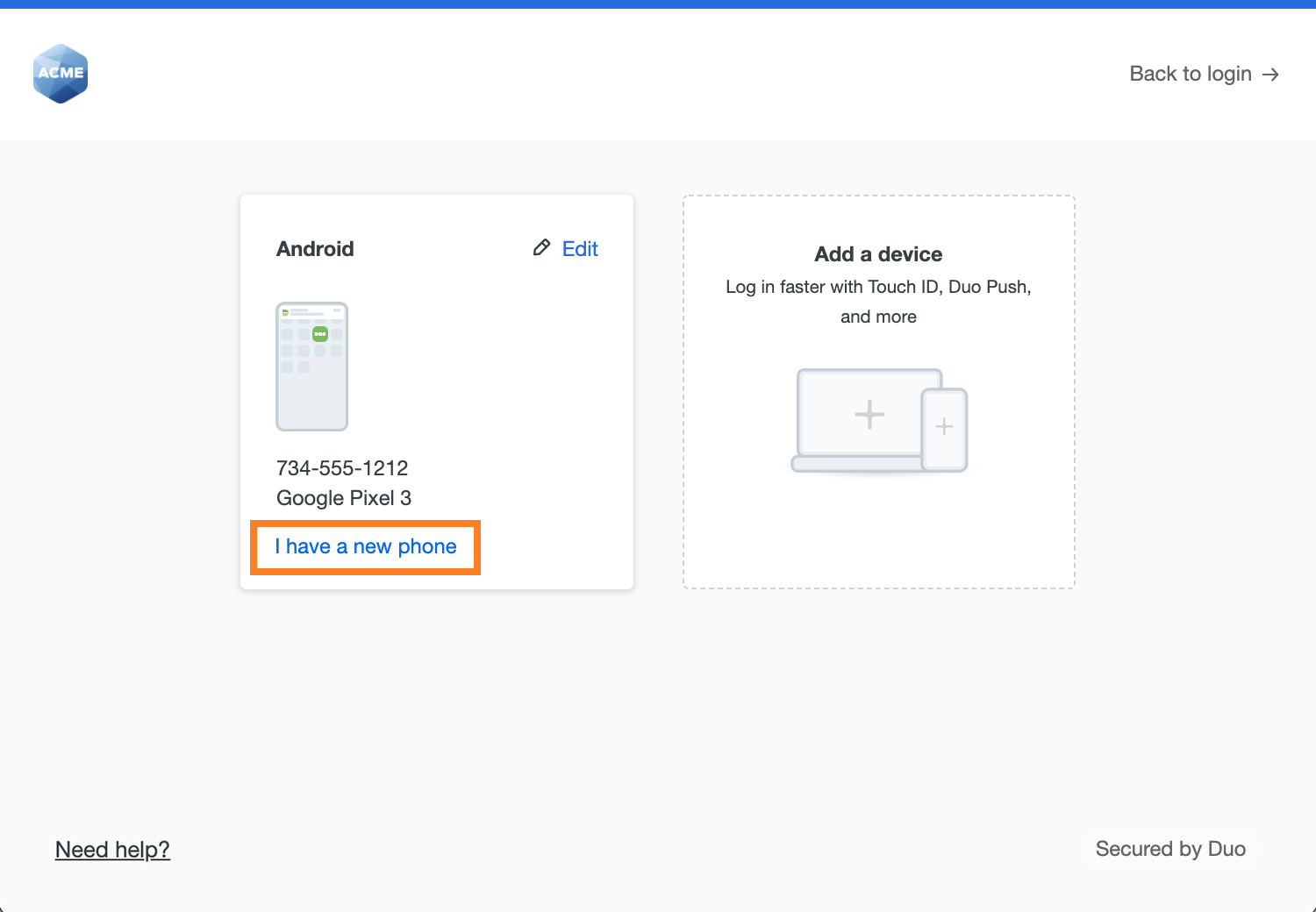 Manage Devices Manage Devices