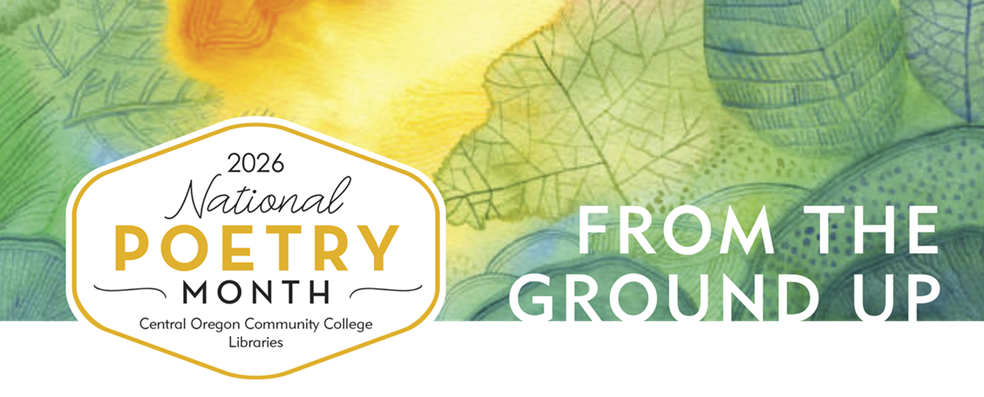 National Poetry Month 2026 at the COCC Library