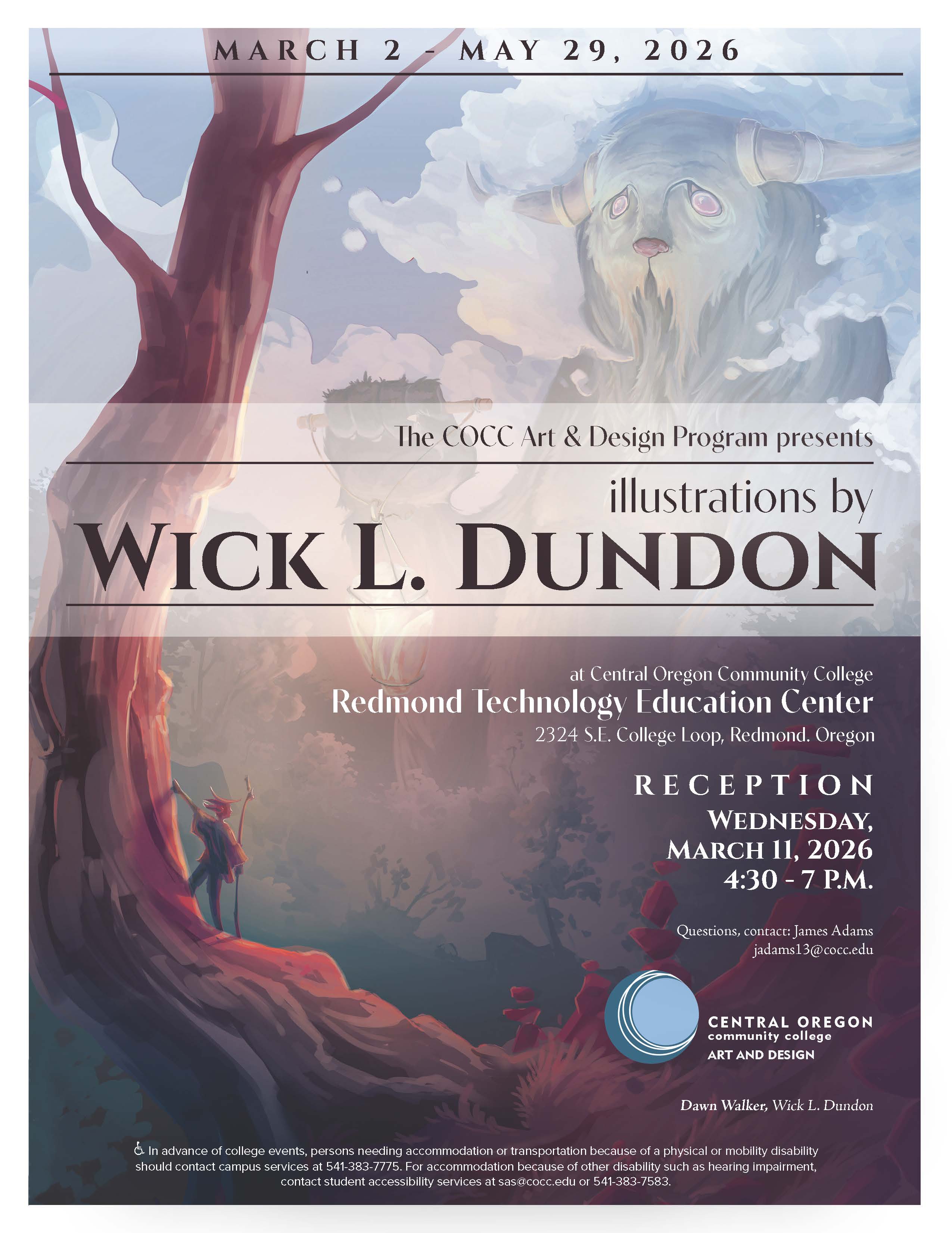 Wick L. Dundon show poster