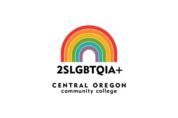 Rainbow with the text "2SLGBTQIA+"
