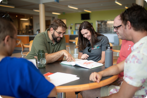 Levon Alldredge hosting a Veterans Study Session