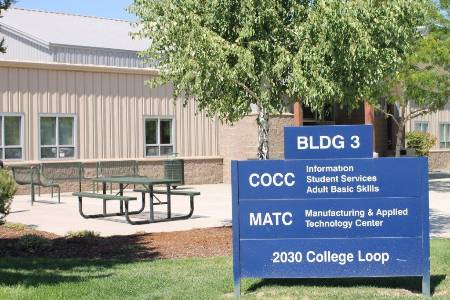 MATC Redmond Building 3 sign MATC - COCC Redmond Building 3